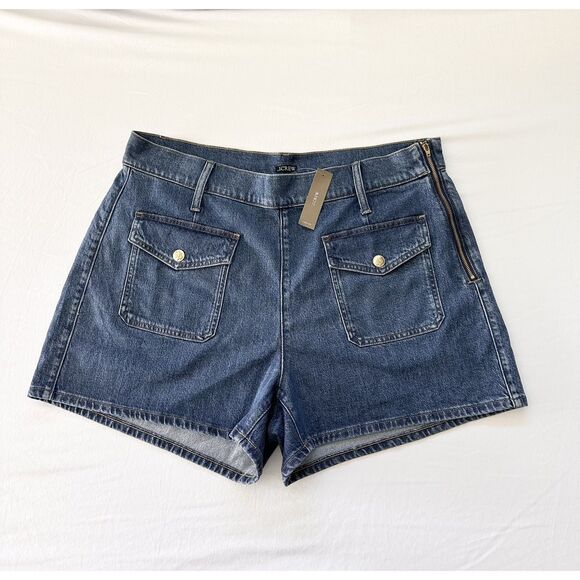 J Crew Pants - J. Crew Factory Dark Blue Denim Jean Shorts